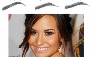 Какая форма бровей подходит для круглого лица